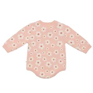 KYND Baby Jacquard Knit Jumper Romper (Blossom)