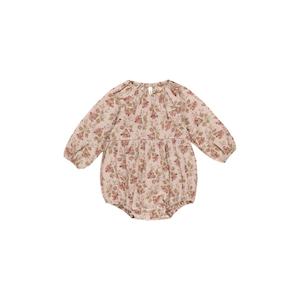 Rylee + Cru L/S Bubble Romper (French Garden)