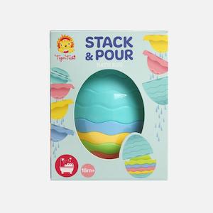 Tiger Tribe Stack & Pour Bath Egg