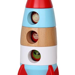 Discoveroo Magnetic Stacking Rocket