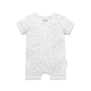 A&O Cute Creatures Zip Romper