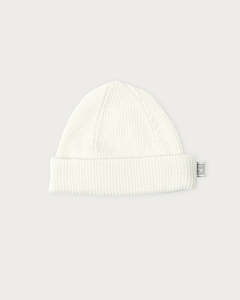 Babu Merino Rib Beanie (Cream)