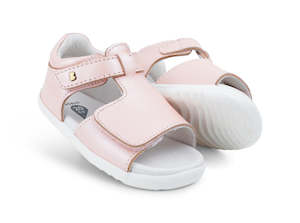 Bobux Step Up Mirror Sandal (Seashell Shimmer)