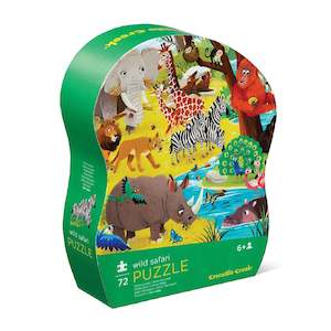 Croc Creek Wild Safari Puzzle (72 Piece)