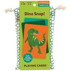 Toy: Mudpuppy Dino Snap Playing Cards