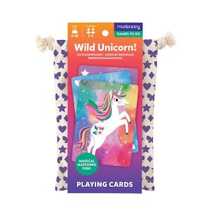 Mudpuppy Wild Unicorn Playing Cards