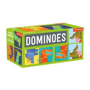 Mudpuppy Dominoes Set (Dinos)