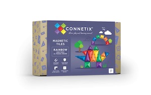 Connetix Tiles 24 Piece Mini Pack (Rainbow)