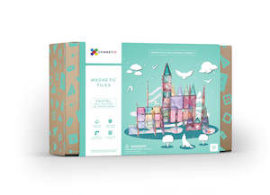 Toy: Connetix Tiles Ball Run Set  (Pastel)