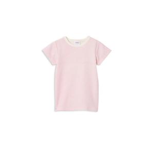 Milky Rib Tee (Pink Stripe)