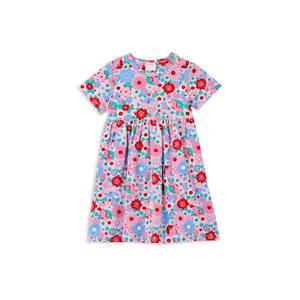 Milky Summer Blooms Dress