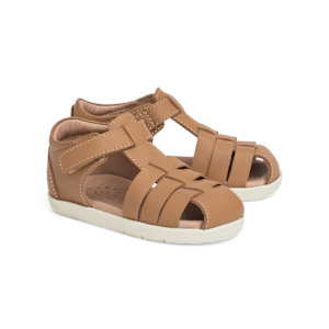 Pretty Brave First Walker Billie Sandal (Tan)