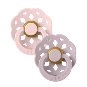 Toy: Bibs Boheme Dummy Two Pack (Blossom/Dusky Lilac)