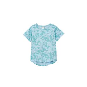 Milky Green Tie Dye Tee (Ice Blue)