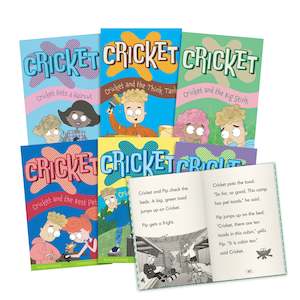 Cricket the Kid - Decodable Chapter Books - Boxed Set