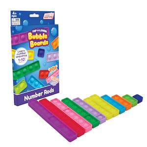 Toy: Number Rod Bubble Boards