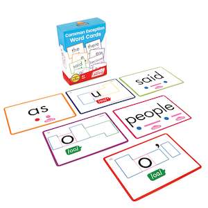 Common Exception Word Cards