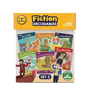 Toy: Letters & Sounds Set 2 Fiction Boxed Set