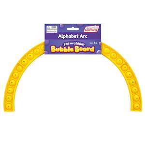 Alphabet Arc Bubble Board