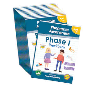 Phase 1 Phonemic Awareness Workbook - 12 Pack