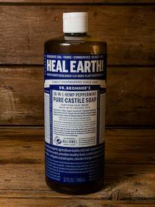 Dr Bronner Peppermint Liquid Soap 473ml