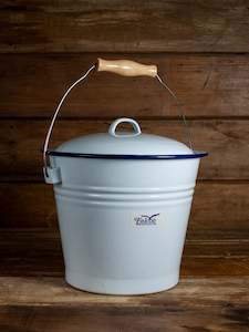 Falcon Enamel Bucket with Lid 23 x 19cm 5l