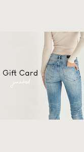 Clothing: GIFT CARD