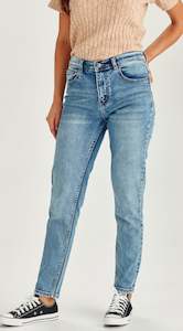 INDY | Blue Straight Leg Jean