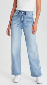 Clothing: WENDY | Wide Leg Jean Light Blue