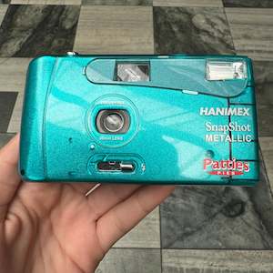 Point and shoot: Hanimex Snapshot Metallic Blue Patties Pies