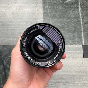 Sigma 52mm f/2.8 lens!