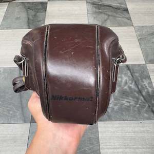 Vintage Nikkormat Leather Case