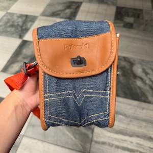 Vintage Polaroid Denim Bag