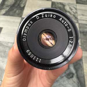 Olympus D.Zuiko Auto-S 38mm f/2.8 Lens