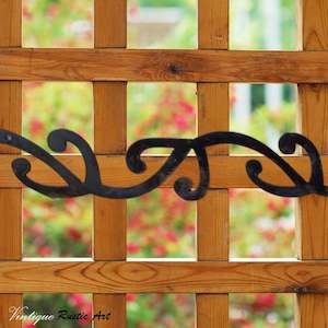 Koru Corten Garden edging Border 90mm high x 1060cm long-inner