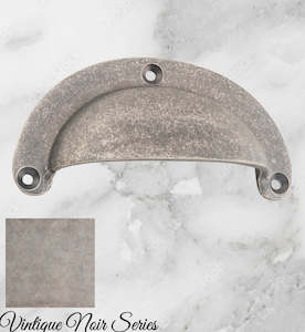 Regal Antiqued Pewter Classico Teardrop Cup Drawer pull