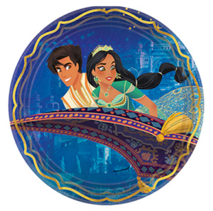 Aladdin Metallic Large Party Plates