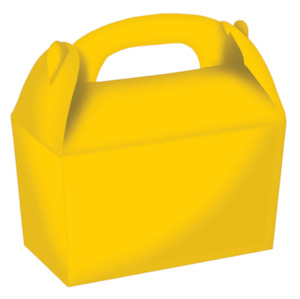 Sunshine Yellow Lunch Boxes pk4