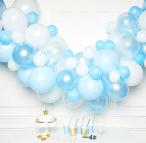 DIY Blue Balloon Garland Kit