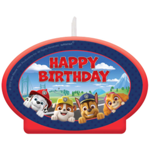 Paw Patrol Candle