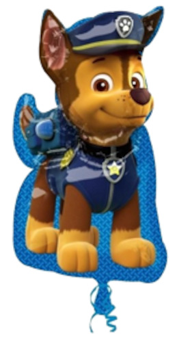 Paw Patrol Party Theme: Paw Patrol Chase Foil Balloon