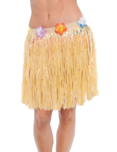 Tropical Luau Party Theme: Hula Grass Skirt - Adult size