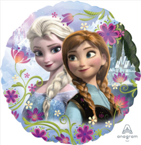 Frozen Elsa Anna Foil Party Balloon