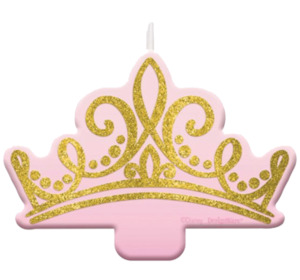 Disney Princess Tiara Candle