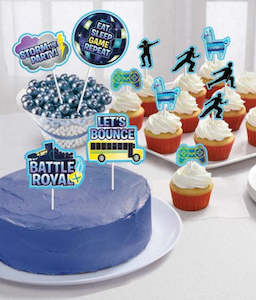 Fortnite Battle Royal Party Cake Topper Kit