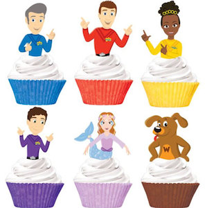 The Wiggles Party Cupcake and Picks Set (FSC)