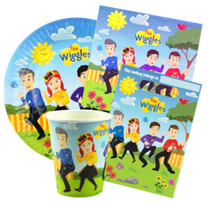 The Wiggles Party Supplies 1: The Wiggles 40pc Party Pack