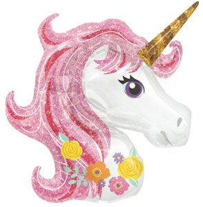 Magical Unicorn Mini Supershape Foil Balloon