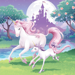 Unicorn Fantasy Party Napkins