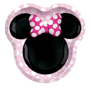 Minnie Mouse Large Party Plates pk8